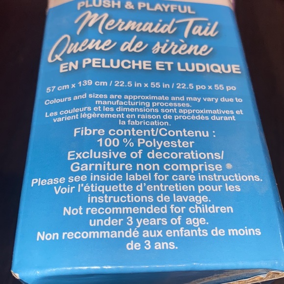 Plush& playful mermaid tail - Picture 5 of 5